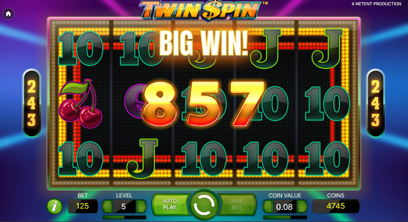 Twin spin in 1win