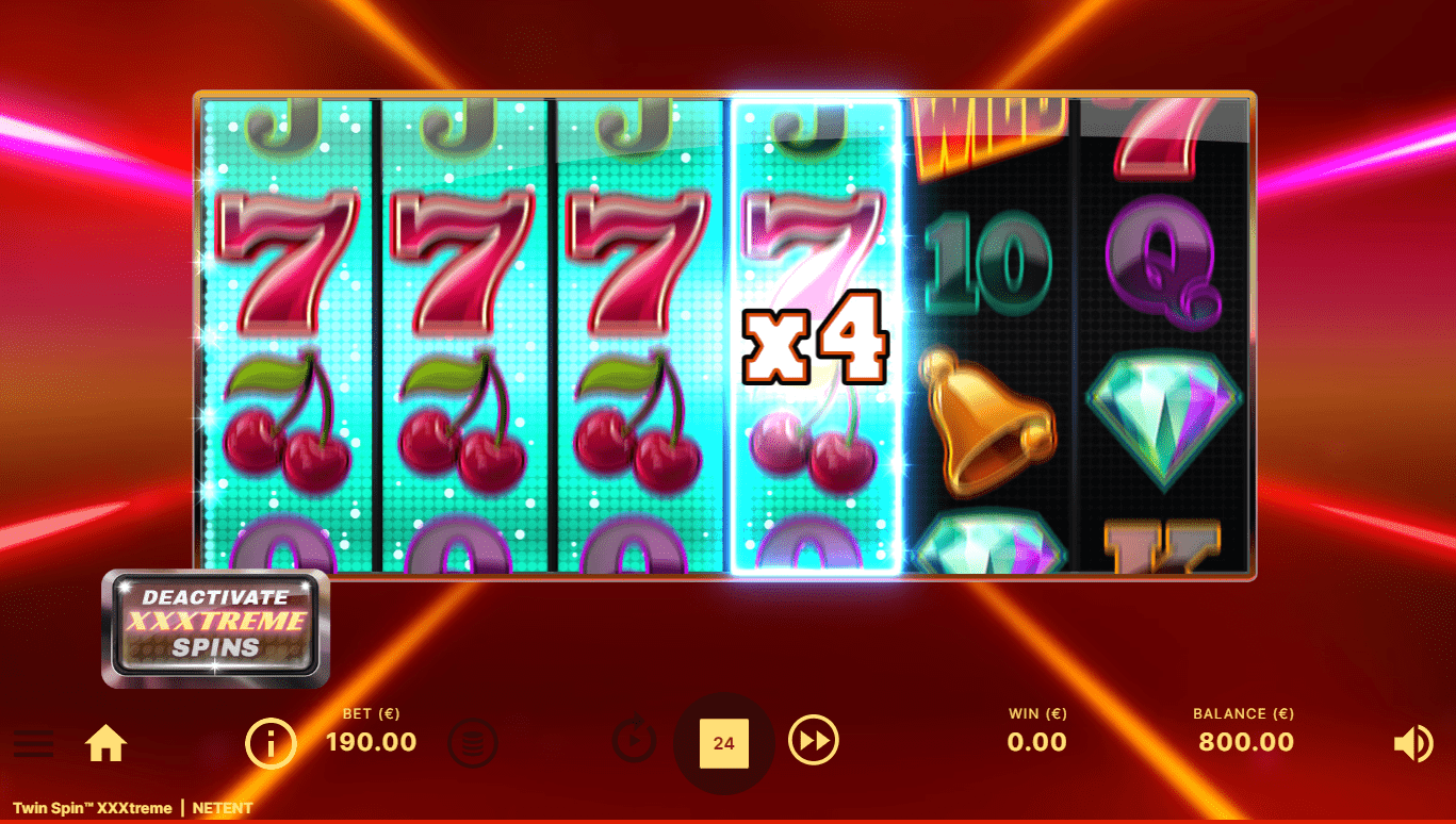 Twin spin xxxtreme slot max win